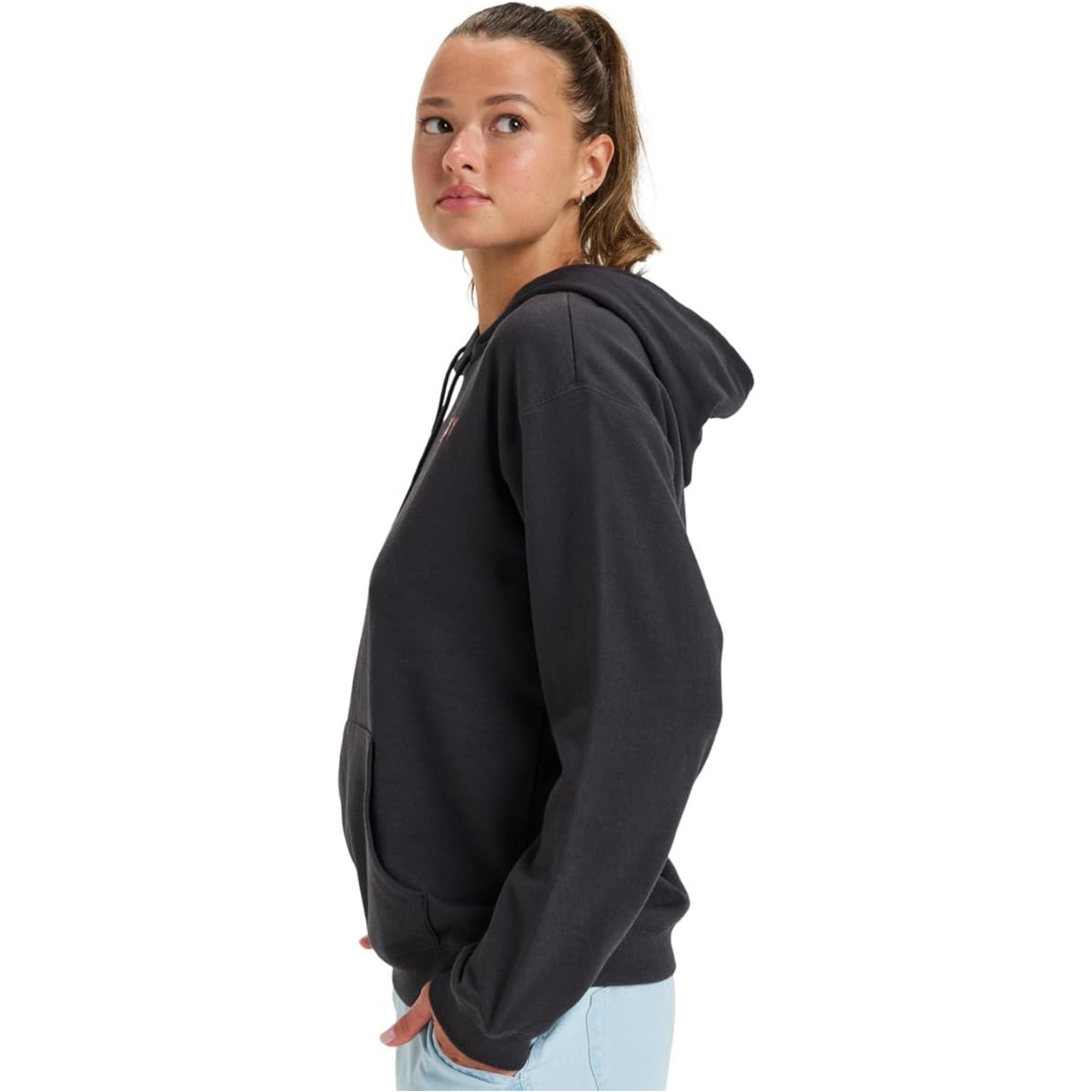 2025 Roxy Womens Saturdaze Pullover Hoodie ERJFT04996 - Phantom